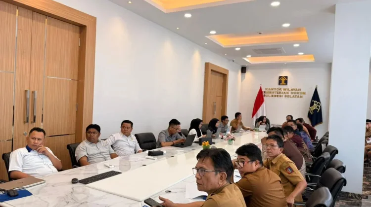 Kemenkum Sulsel Harmonisasi Empat Rancangan Produk Hukum Kabupaten Tana Toraja