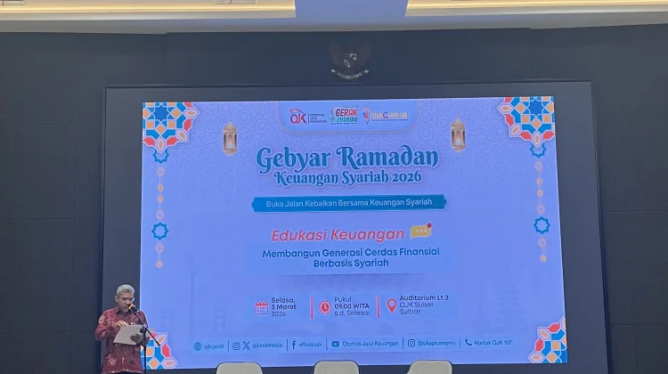 Sasar Komunitas, OJK Sulselbar Dorong Literasi Keuangan Syariah