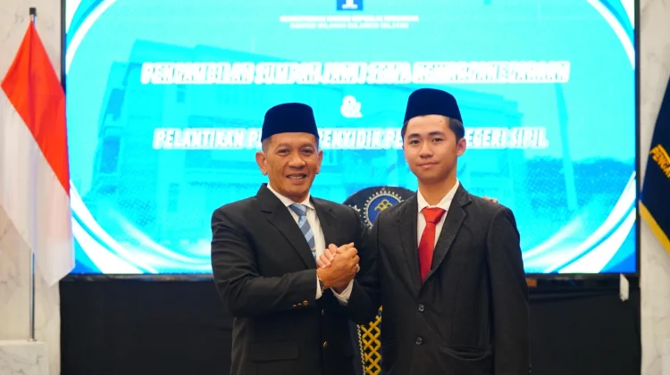 Kakanwil Ambil Sumpah Anak Berkewarganegaraan Ganda Asal Taiwan
