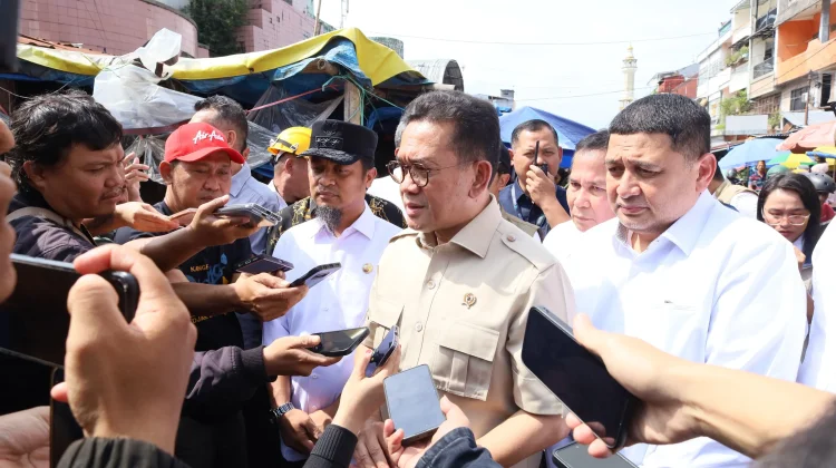 Munafri Arifuddin Dampingi Menteri Perdagangan Sidak Harga di Pasar Terong