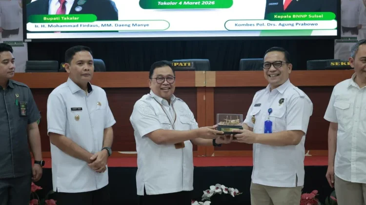 Perangi Narkoba, Pemkab Takalar Perkuat Kerjasama BNN Sulsel