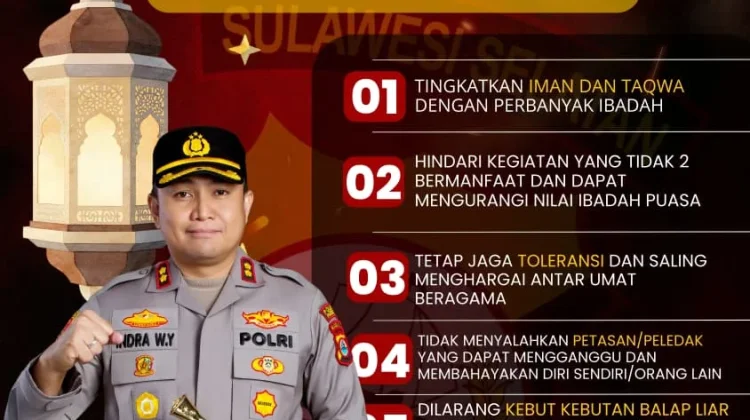 Imbauan Kapolres Parepare Ajak Warga Perbanyak Ibadah dan Jaga Toleransi