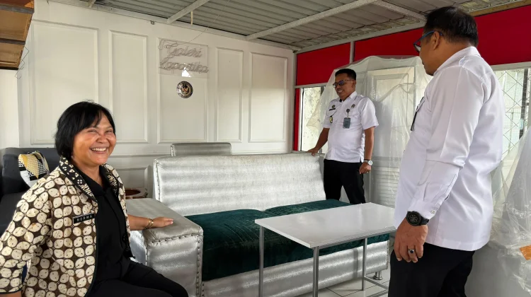 Lapas Narkotika Sungguminasa Terima Kunjungan Monev Pelayanan Pemasyarakatan