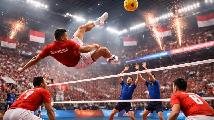 Takraw Pinrang Targetkan Emas di Porprov Sulsel 2026