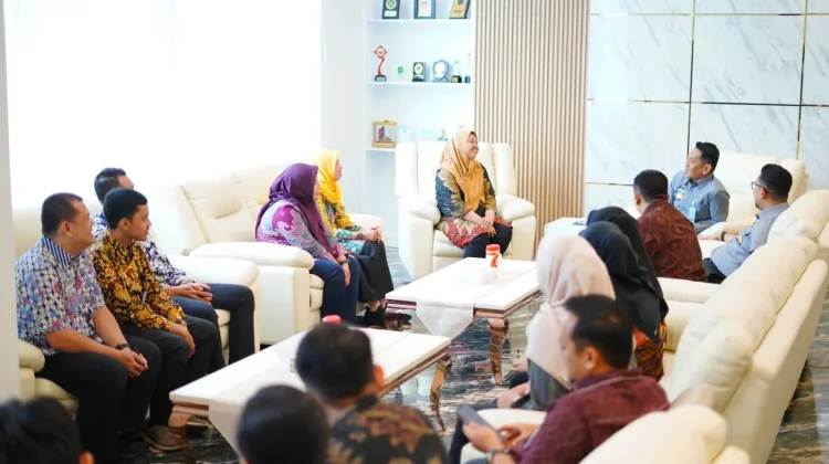 Kakanwil Kemenkum Sulsel Sambut Tim Biro BMN Setjen Kemenkum di Makassar