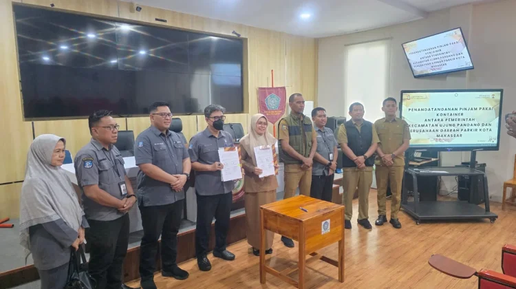 PD Parkir-Kecamatan Ujung Pandang Fungsikan Kontainer Makassar Recover di Losari