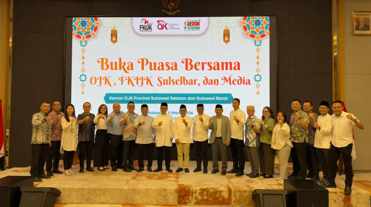 Perkuat Sinergi dan Kolaborasi, OJK Sulselbar- Pemprov Sulsel Buka Puasa Bersama