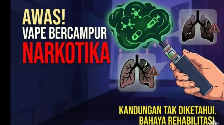 BNN Sulsel Ingatkan Bahaya 'Pacco' dalam Cairan Vape