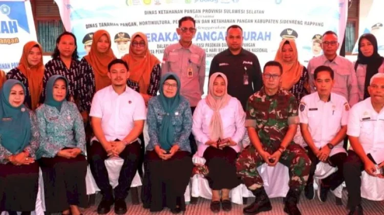 Wakil Bupati Sidrap Pimpin Gerakan Pangan Murah