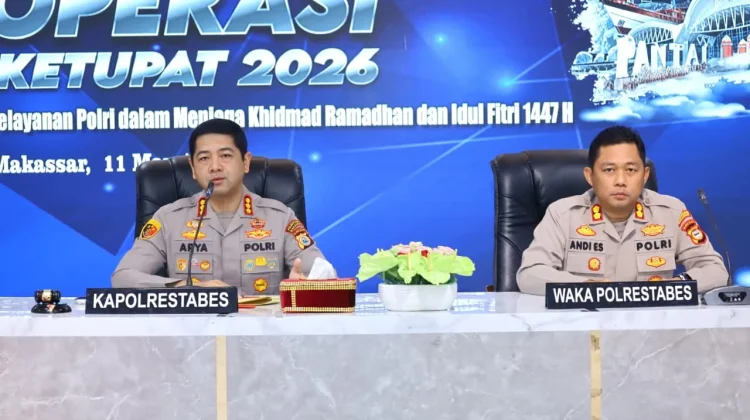 Polrestabes Makassar Siap Gelar Operasi Ketupat 2026