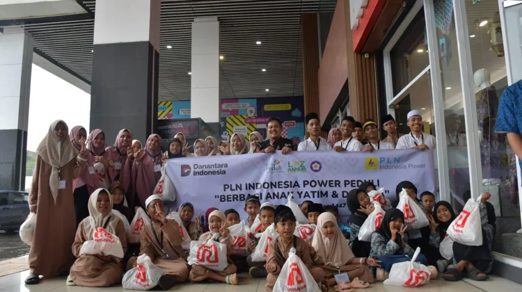 Rayakan Ramadhan Bersama Anak Yatim, PLN IP UBP Tello Gelar Belanja Bareng