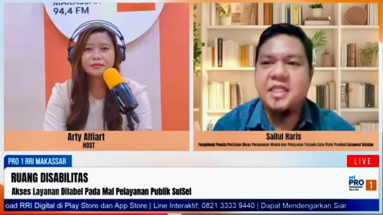 DPMPTSP Sulsel Perkuat Komitmen melalui Pelayanan Difabel