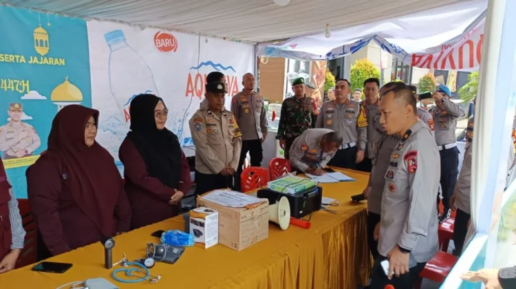 Tim Supervisi Mabes Polri Cek Pos Operasi Ketupat di Makassar