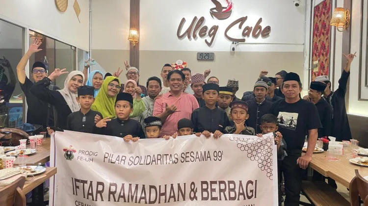 Satu Dekade Menebar Kebaikan, PISS 99 Gelar Iftar dan Santunan ke Anak Yatim