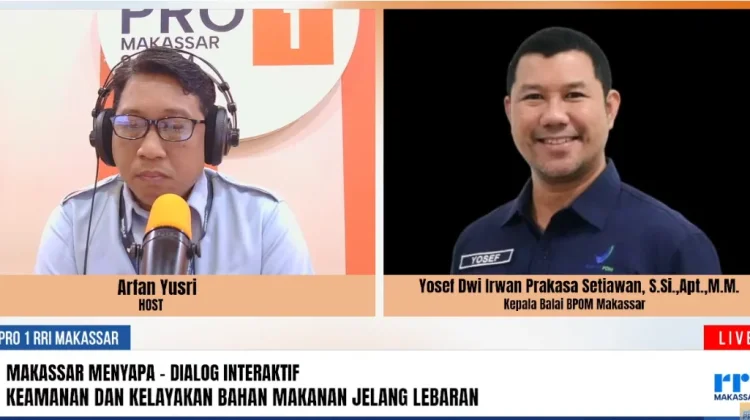 BPOM Makassar Perketat Pengawasan Pangan jelang Lebaran