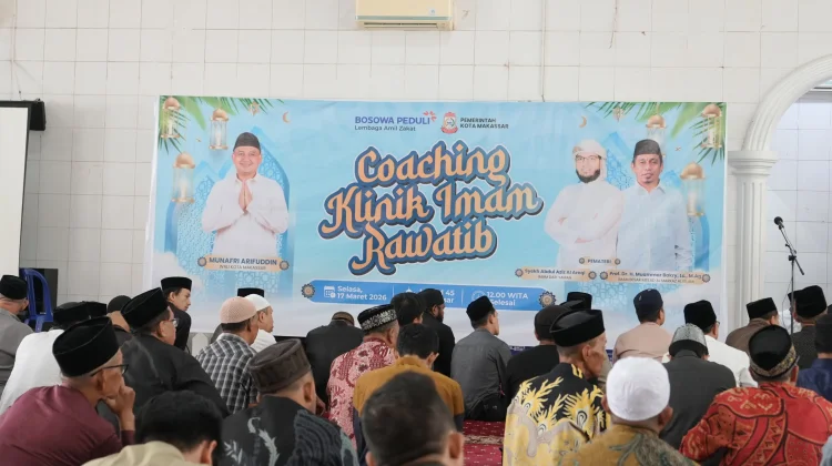 Pemkot dan Bosowa Peduli Tingkatkan Kompetensi Imam lewat Coaching Clinic