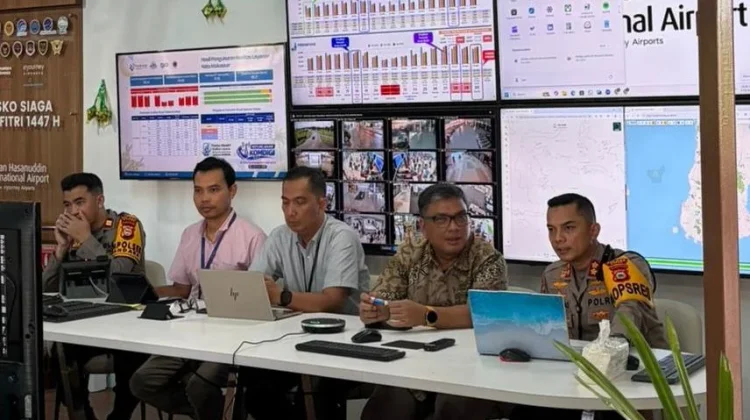 Denyut Mudik di Langit Hasanuddin, Sinergi Pengamanan Jaga Perjalanan Tetap Aman