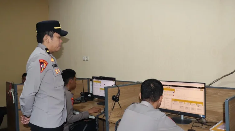 Hotline 110, Garda Cepat Polres Maros Jaga Aman Mudik Lebaran