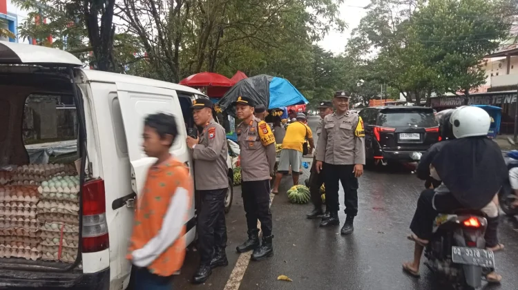 Polres Maros Perketat Pengamanan Pasar Tramo