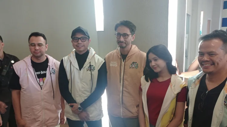 Raffi Ahmad Promosikan Film Animasi “Pelangi di Mars” di Makassar