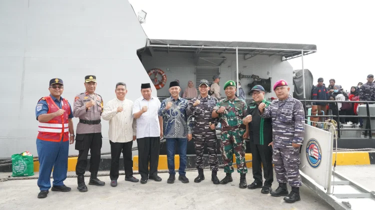 Bupati Selayar Apresiasi KRI Marlin 877, Ringankan Beban Pemudik