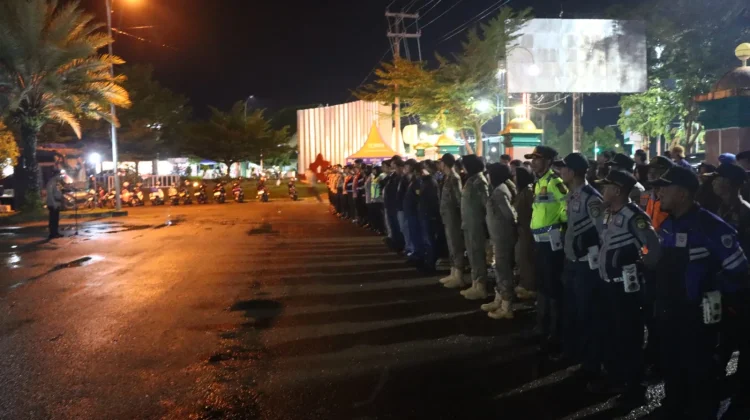 Polres Palopo Kawal Pawai Takbiran Sambut 1 Syawal 1447 H