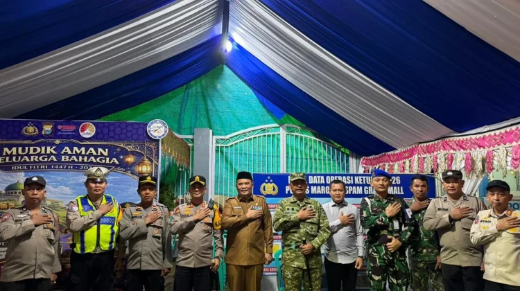 Forkopimda Maros Sidak Pos Pengamanan, Kapolres Pastikan Malam Takbiran Aman