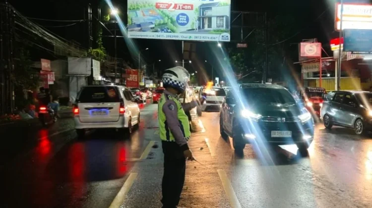 Polres Maros Siaga Penuh, Jalur Alternatif Jadi Solusi Arus Balik Lebaran