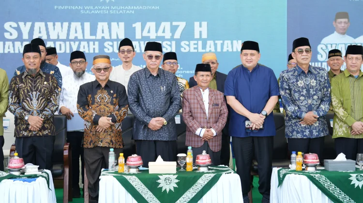 Wali Kota Makassar dan Mendikdasmen Hadiri Syawalan Muhammadiyah Sulsel