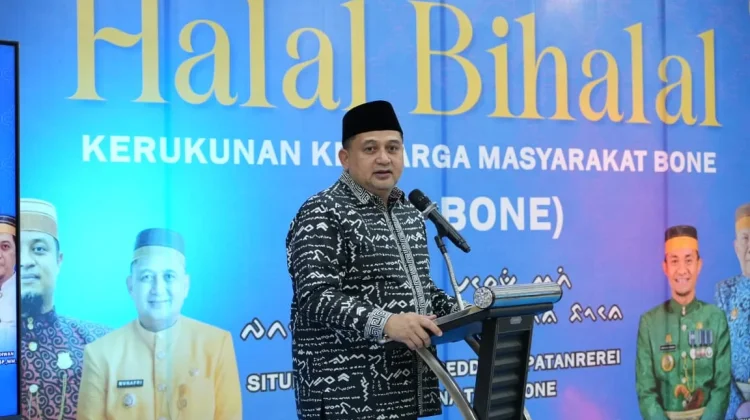 Munafri Dorong Sinergi Ekonomi Bone–Makassar di Halal Bihalal KKMB