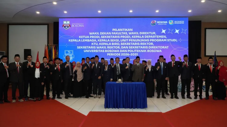 Halal Bihalal Unibos dan Poltekbos Perkuat Nilai Silaturahmi