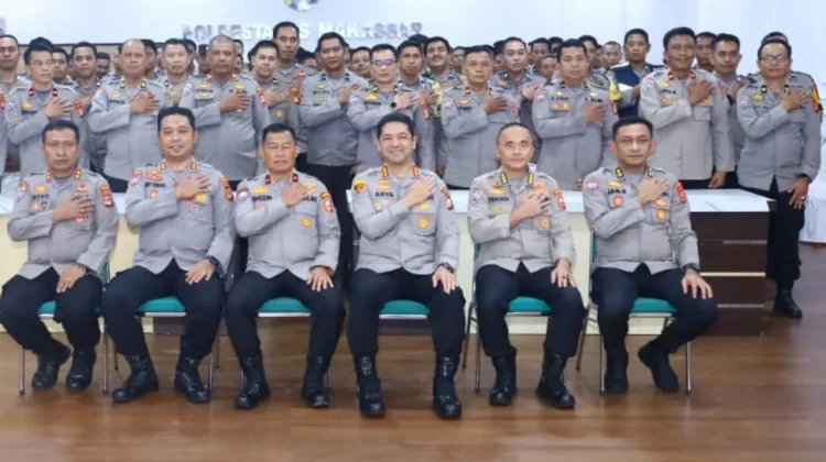 Tim Supervisi Baharkam Polri lakukan Kunjugan ke Polrestabes Makassar