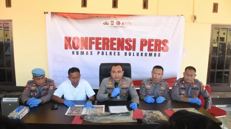 Polisi Ringkus Pelaku Pembunuhan di Bulukumba Kurang dari 24 Jam