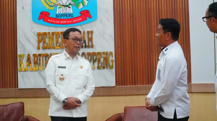 Kemenkum Sulsel Kunjungi Bupati Soppeng, Perkuat Sinergi Pembentukan Perda