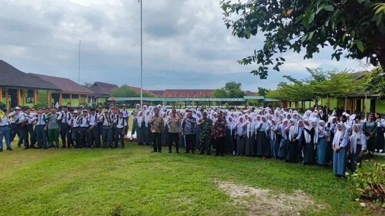 Sosialisasi Ketertiban dan Keamanan di SMAN 3, Camat Baebunta: Bijaklah Bermedsos