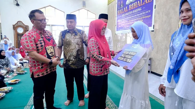 Halal Bihalal di Bajeng, Bupati Gowa Ajak Masyarakat Sukseskan Program Pemerintah
