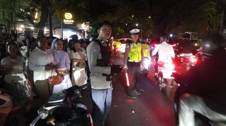 Polrestabes Makassar Amankan Perayaan Hari Wafat Yesus Kristus