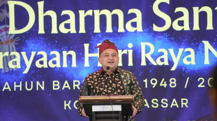 Wali Kota Makassar Ajak Umat Hindu Rawat Toleransi di Dharma Santi Nyepi