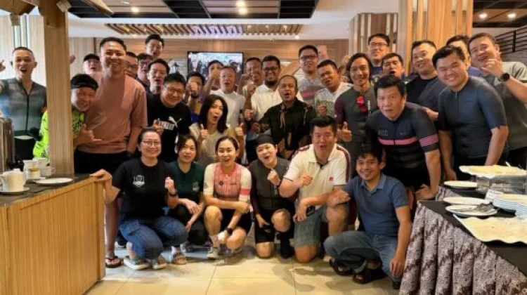 Gowes Keliling Kota, RCC Tutup Halal Bihalal dengan Kuliner Khas Daerah