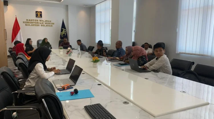 Kemenkum Sulsel Harmonisasi Ranperda Pemberdayaan Tenaga Kerja Lokal Luwu Timur
