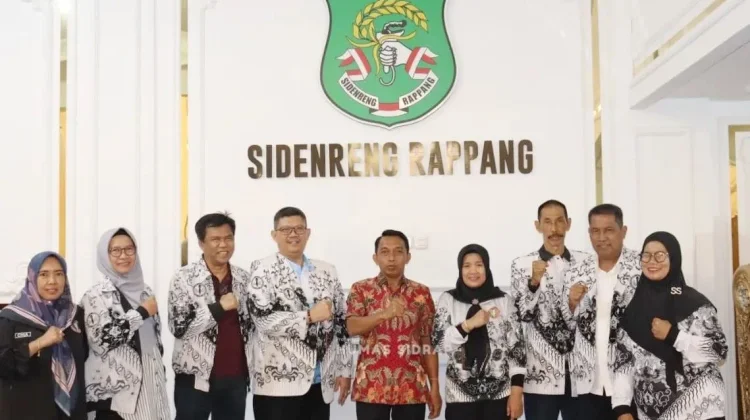 Ketua PGRI Sulsel Tinjau Kesiapan Porsenijar Sidrap