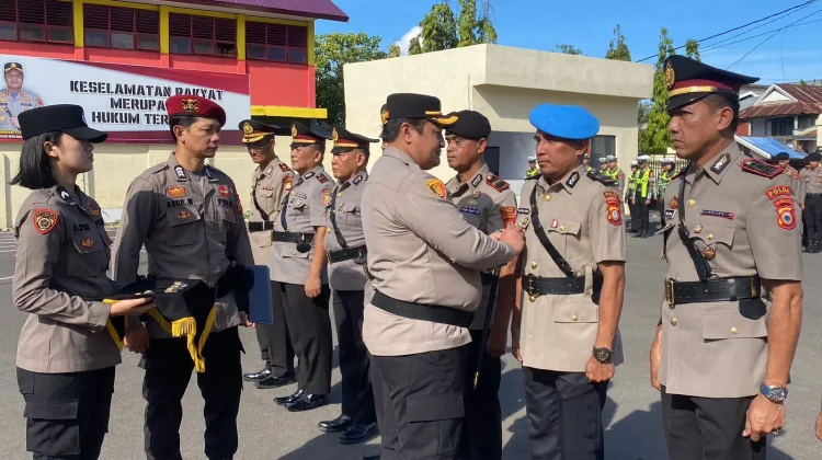Polres Kepulauan Selayar Gelar Sertijab Pejabat