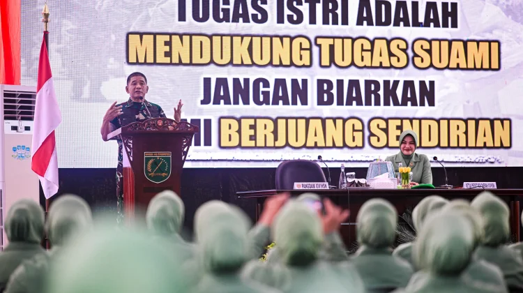 Pangdam XIV/Hasanuddin Kunjungi Jajarannya di Kabupaten Bone