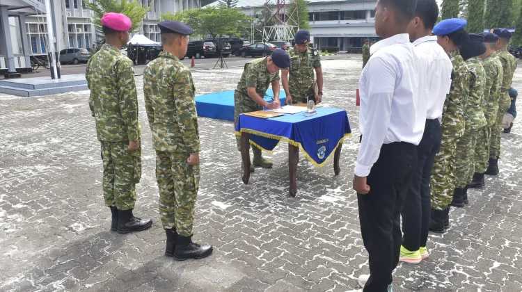 Dankodaetal VI Menegaskan Rekruitmen Bintara TNI AL Berintegritas