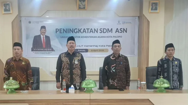 Pembinaan ASN Kemenag Palopo, Ali Yafid Tekankan Pentingnya Kedisiplinan