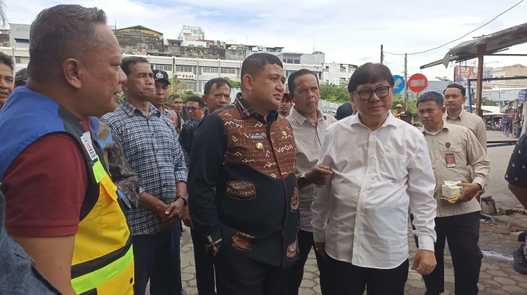 Tinjau Pasar Sentral, Walikota Rencana Hadirkan Konsep Sentra UMKM
