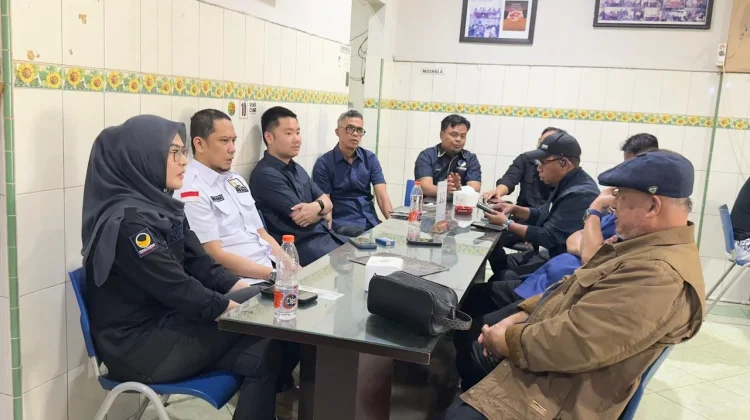 Transit Makassar, Sekjen NasDem Ngopi Bersama Pengurus DPW Sulsel