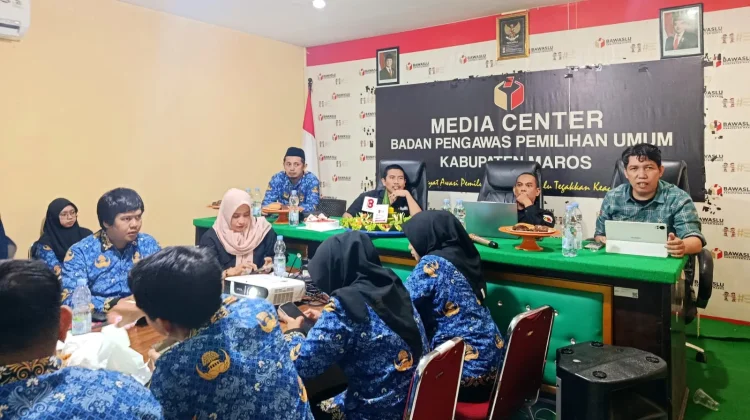 Anggaran Dipangkas, Bawaslu Maros Maksimalkan Kreativitas dan Kolaborasi