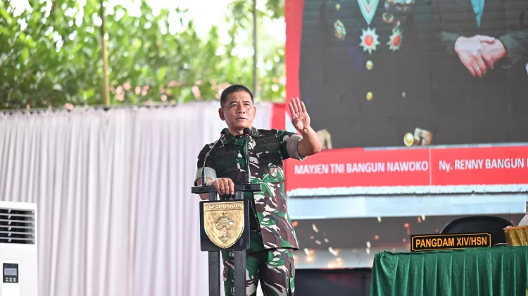 Pangdam XIV/Hasanuddin Bakar Semangat Prajurit 726/Tamalatea