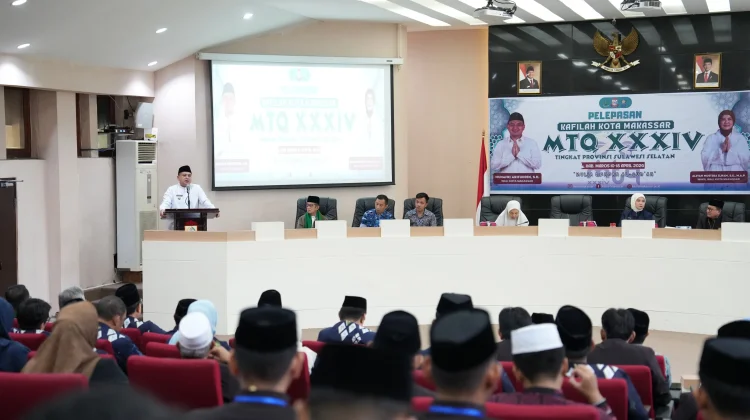 Makassar Target Juara Umum, 105 Kafilah Dilepas ke MTQ Sulsel di Maros